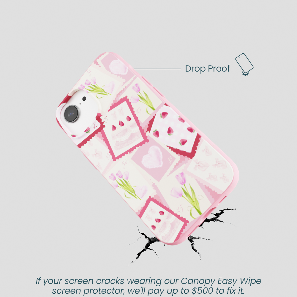 Bubblegum Pink Love Letters iPhone 16e/17e Case