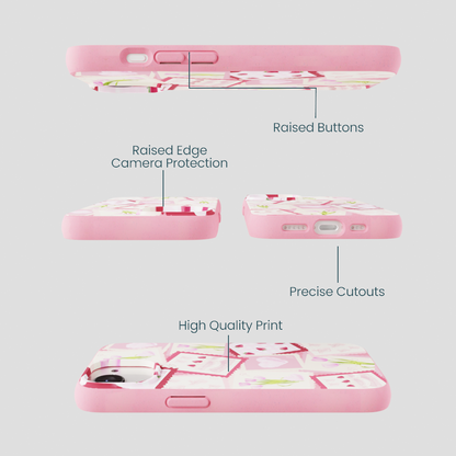 Bubblegum Pink Love Letters iPhone 16e/17e Case