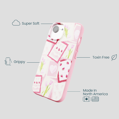 Bubblegum Pink Love Letters iPhone 16e/17e Case