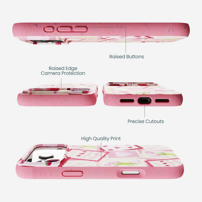 Bubblegum Pink Love Letters iPhone 17 Pro Max Case