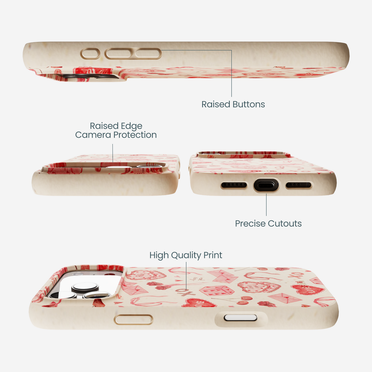 Seashell Love Pack iPhone 17 Pro Max Case