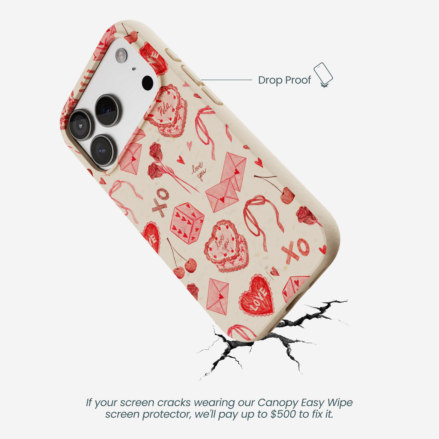 Seashell Love Pack iPhone 17 Pro Case