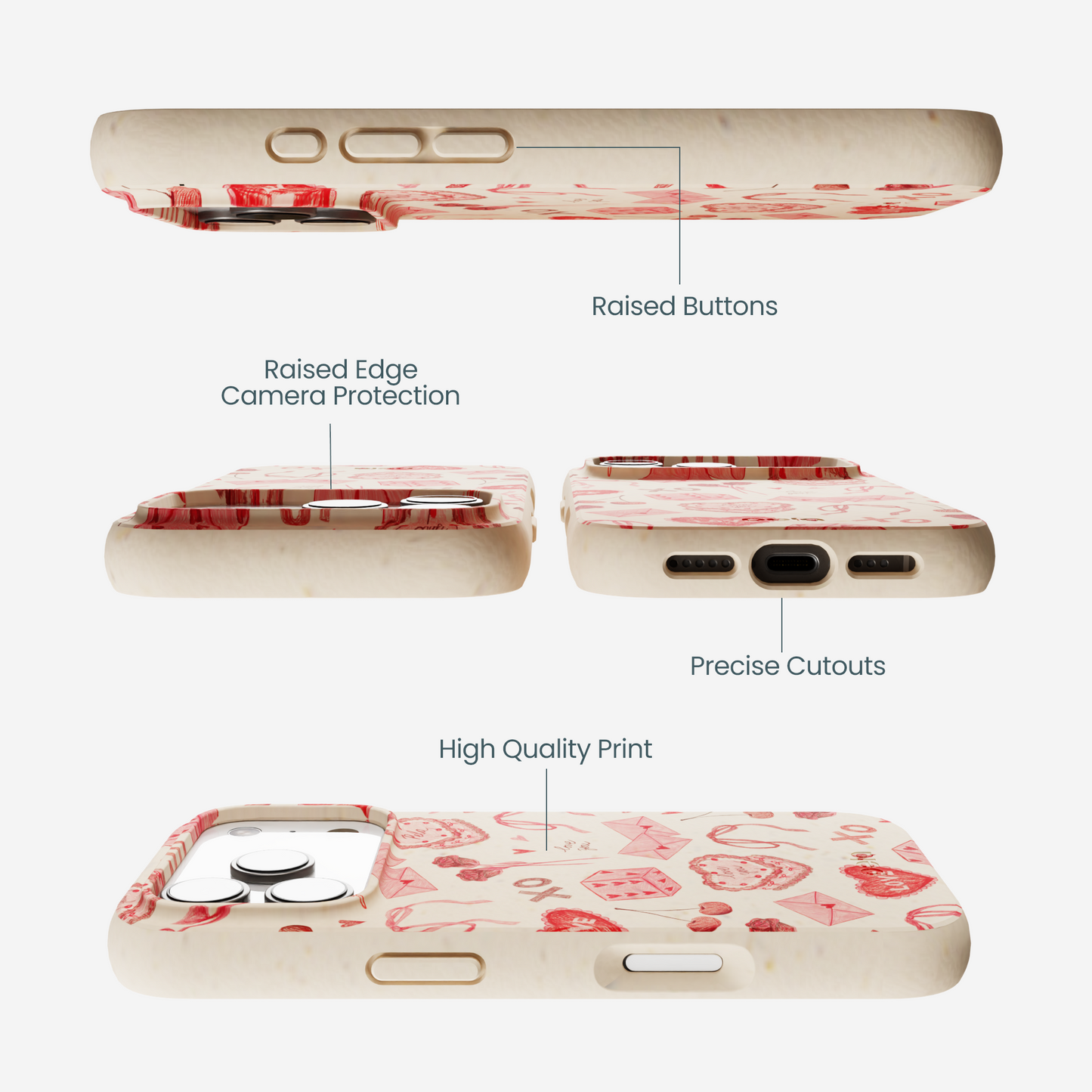Seashell Love Pack iPhone 17 Pro Case