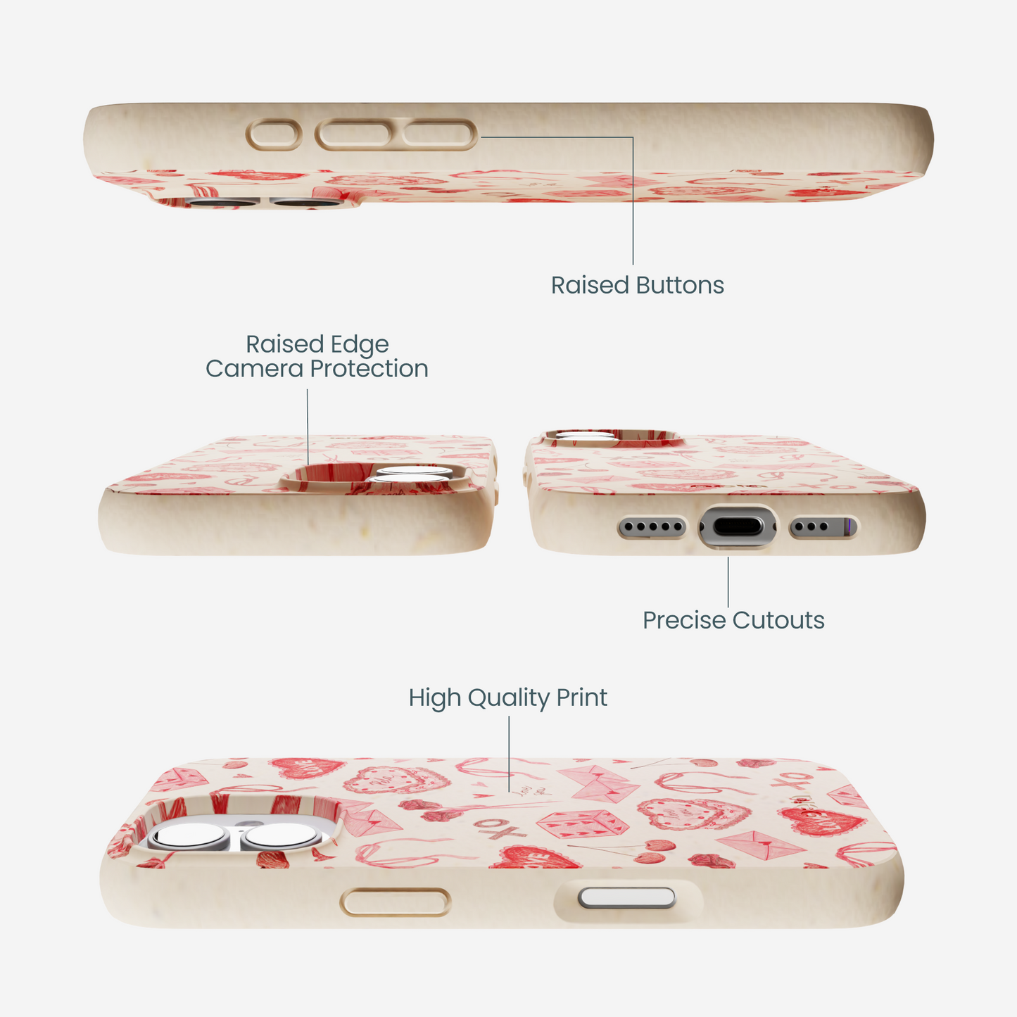 Seashell Love Pack iPhone 17 Case