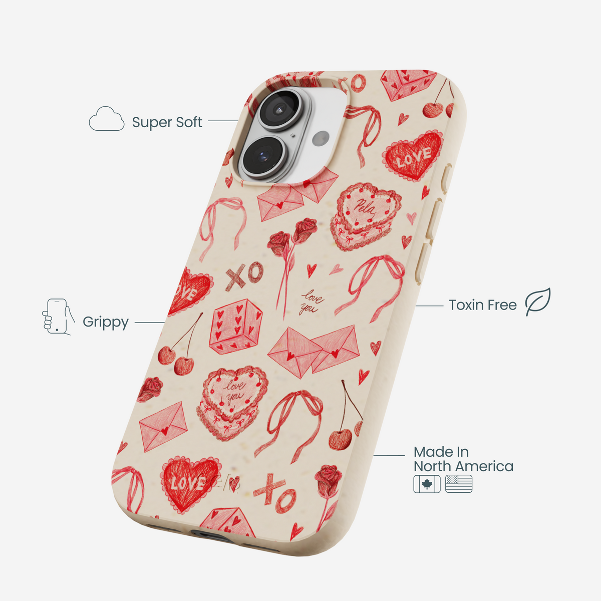 Seashell Love Pack iPhone 17 Case
