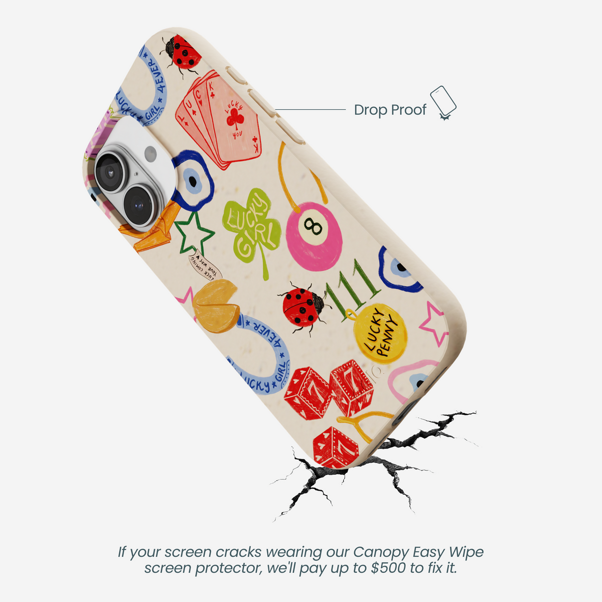 Seashell Lucky Me iPhone 17 Case