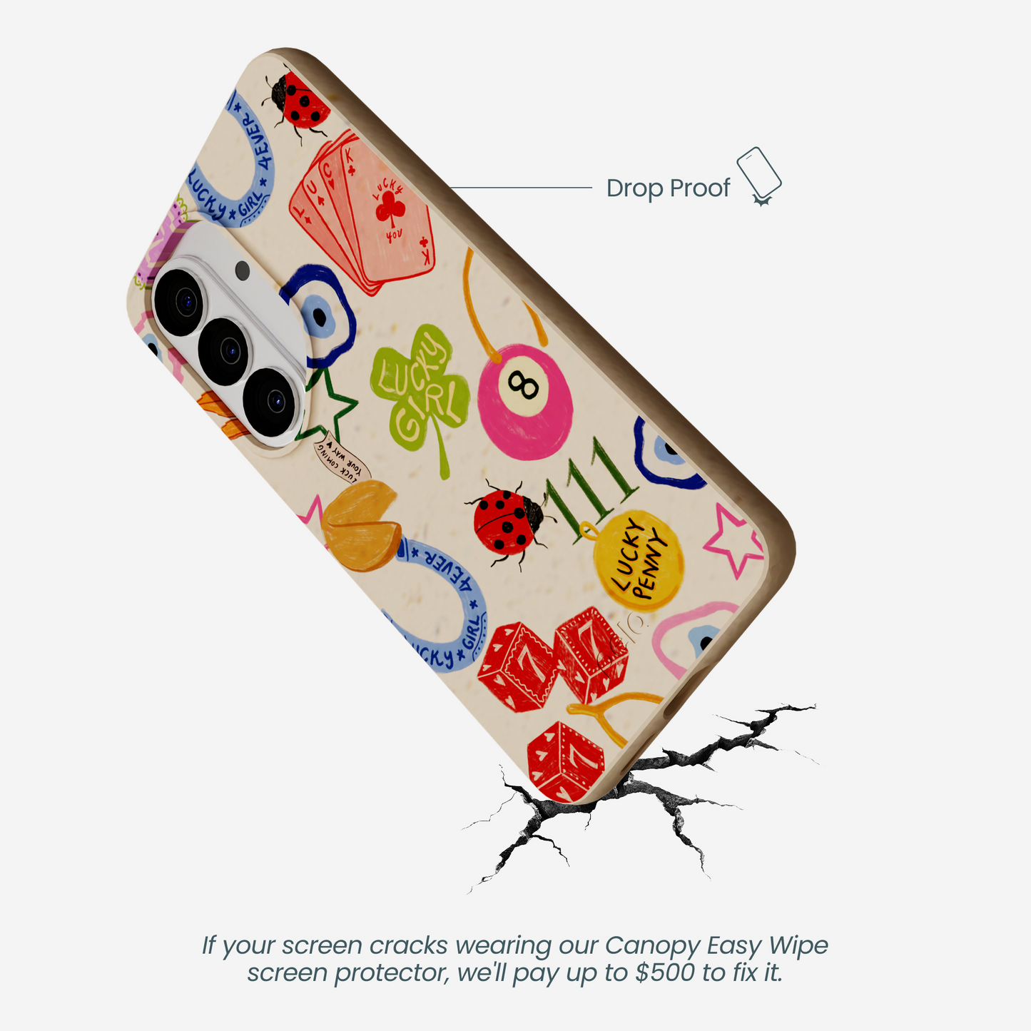 Seashell Lucky Me Samsung Galaxy S26 Case