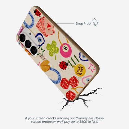 Seashell Lucky Me Samsung Galaxy S26 Case