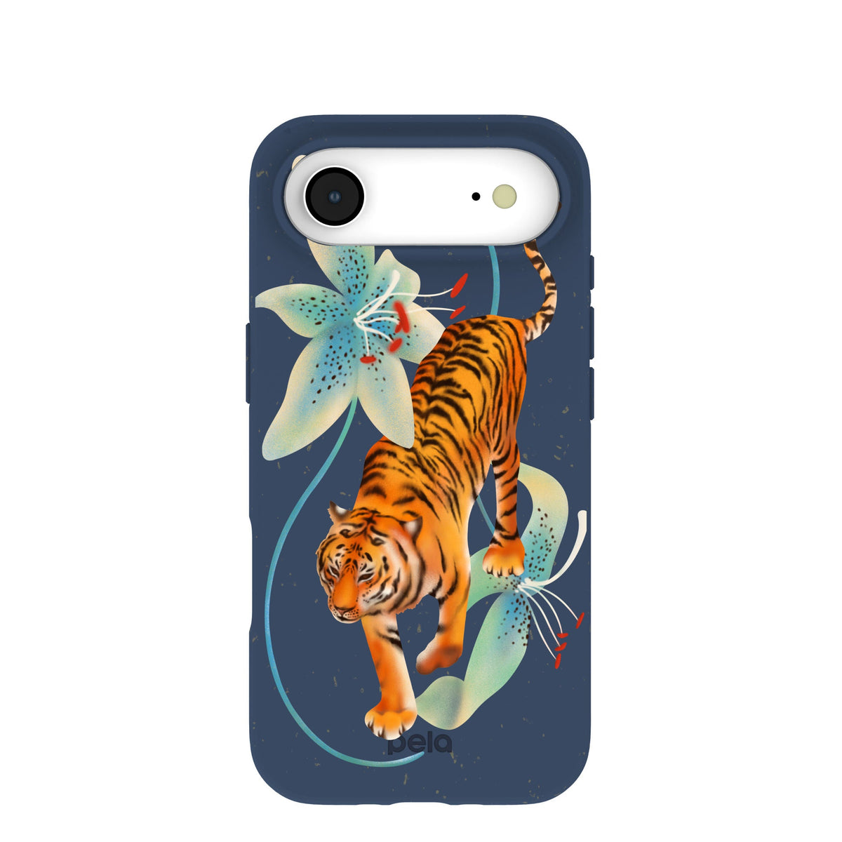 Navy Blue Lucky Tiger iPhone Air Case