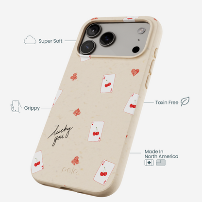 Seashell Lucky You iPhone 17 Pro Max Case