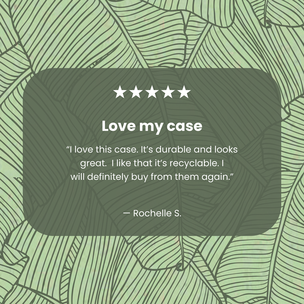 Sage Green Lushy Leaves iPhone 17 Pro Case