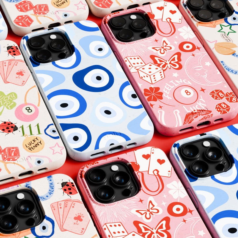 Bubblegum Pink Feeling Lucky iPhone 17 Pro Max Case