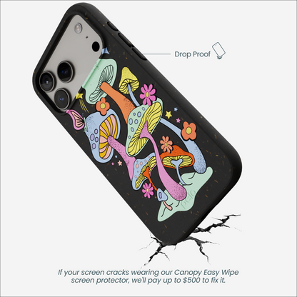 Black Magical Forest iPhone 17 Pro Max Case
