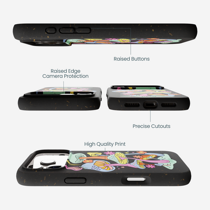 Black Magical Forest iPhone 17 Pro Max Case