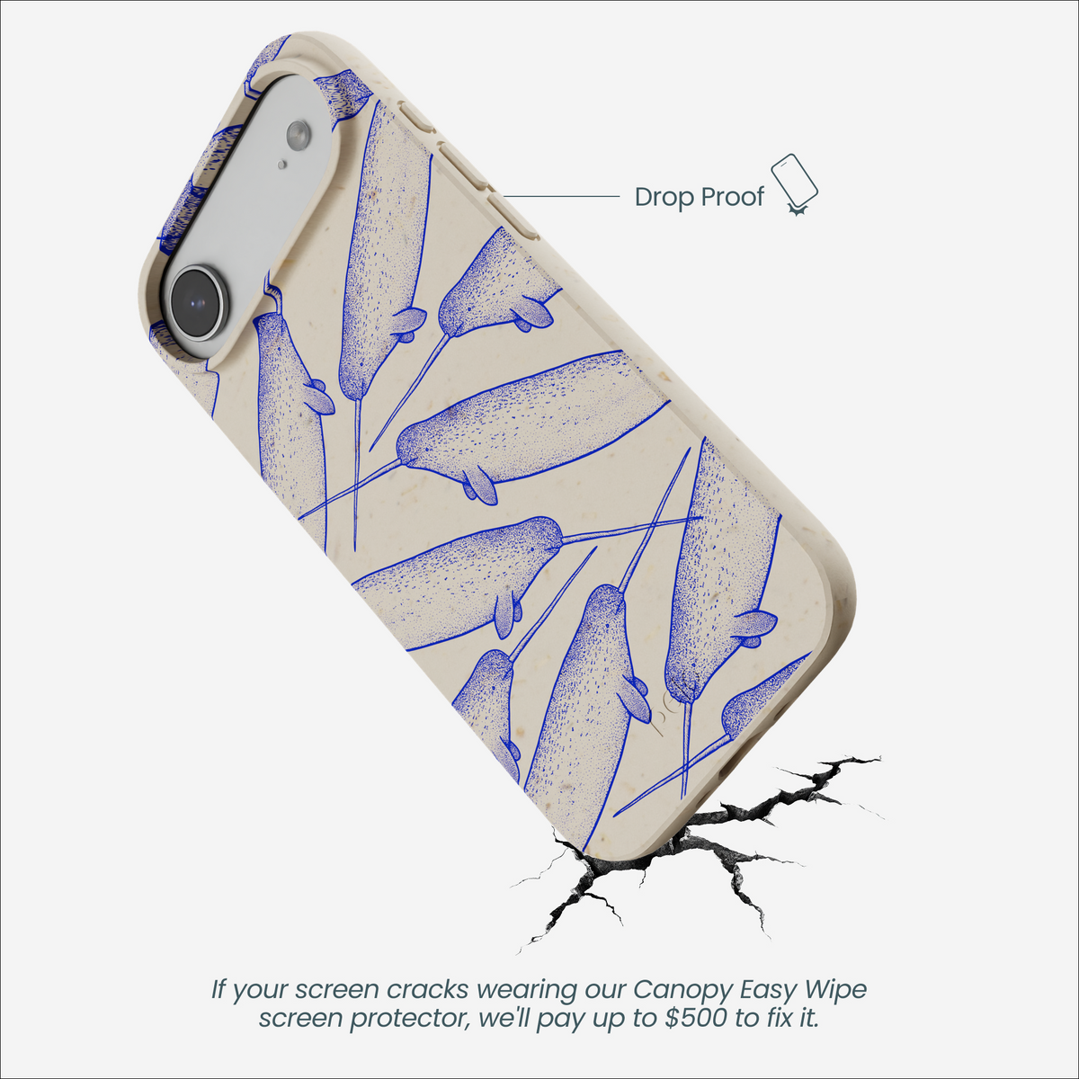 London Fog Magical Narwhal iPhone Air Case