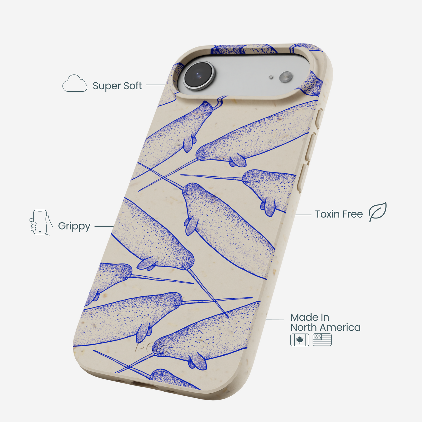 London Fog Magical Narwhal iPhone Air Case