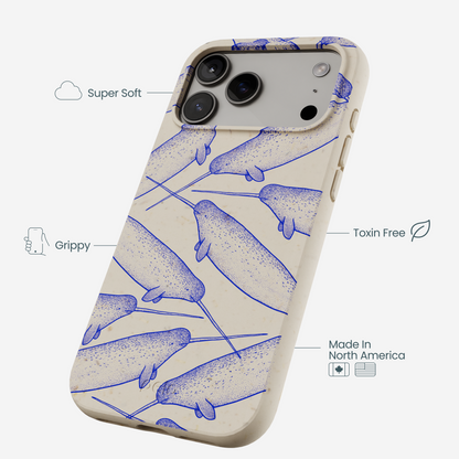 London Fog Magical Narwhal iPhone 17 Pro Max Case