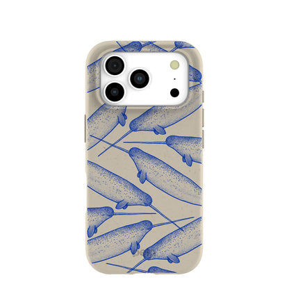 London Fog Magical Narwhal iPhone 17 Pro Case