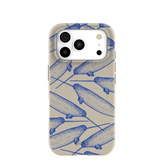 London Fog Magical Narwhal iPhone 17 Pro Case