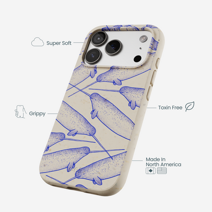London Fog Magical Narwhal iPhone 17 Pro Case