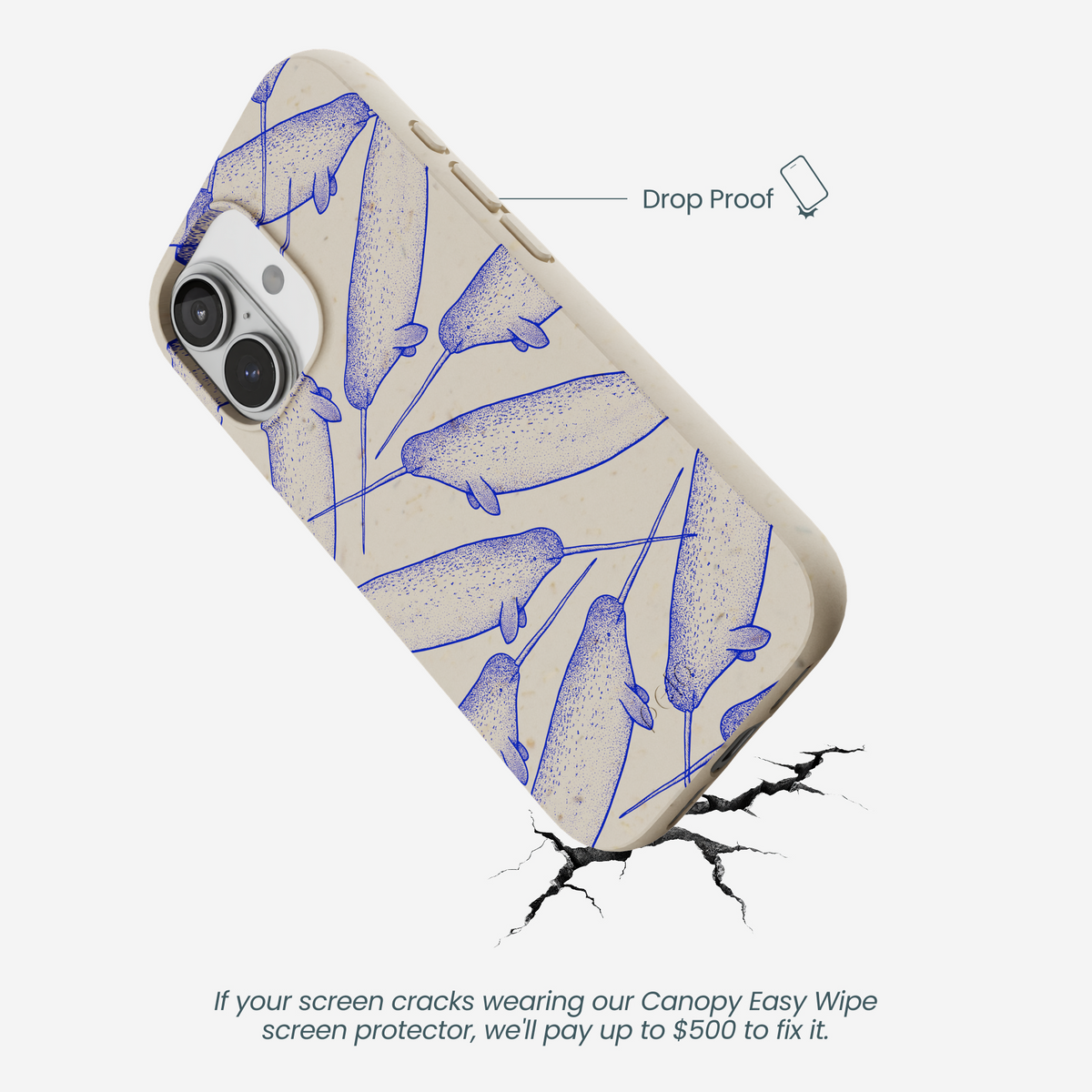 London Fog Magical Narwhal iPhone 17 Case