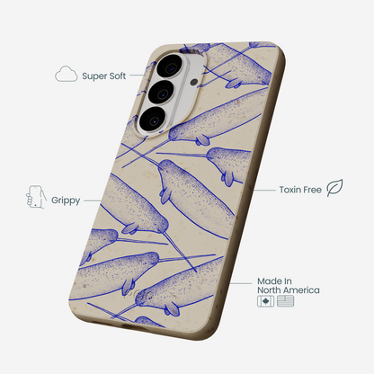 London Fog Magical Narwhal Samsung Galaxy S26 Case