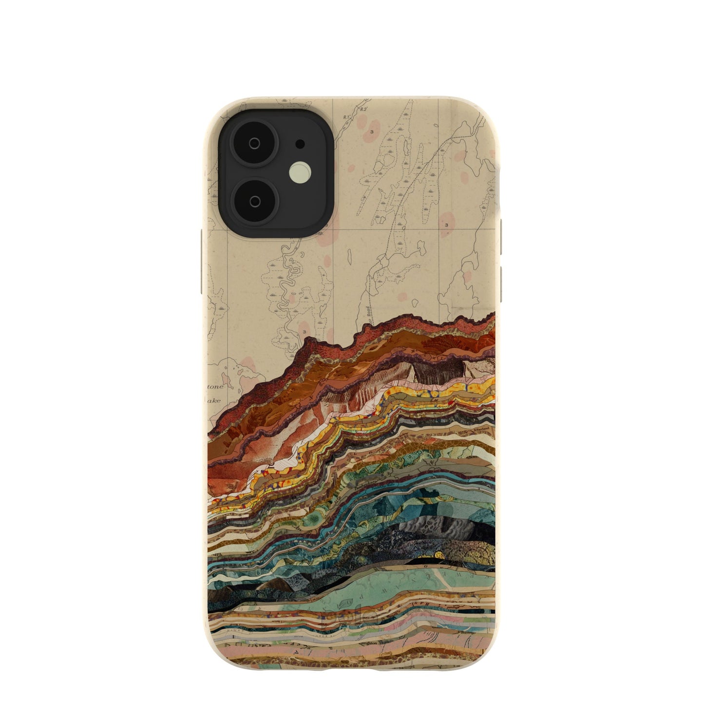 London Fog Map Strata iPhone 11 Case