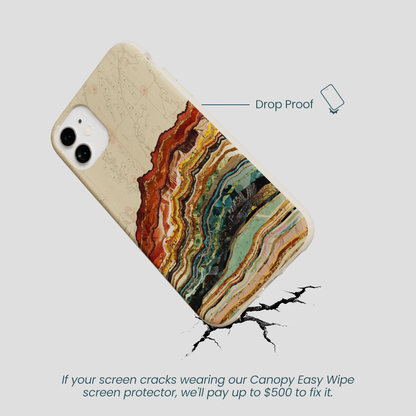 London Fog Map Strata iPhone 11 Case