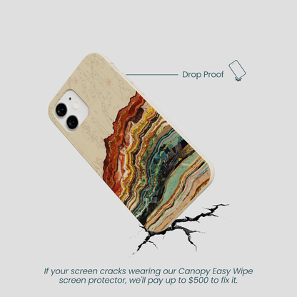 London Fog Map Strata iPhone 12 Mini Case