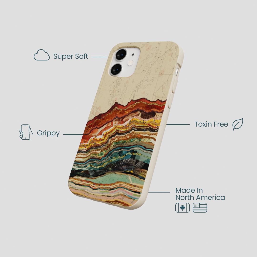 London Fog Map Strata iPhone 12 Mini Case