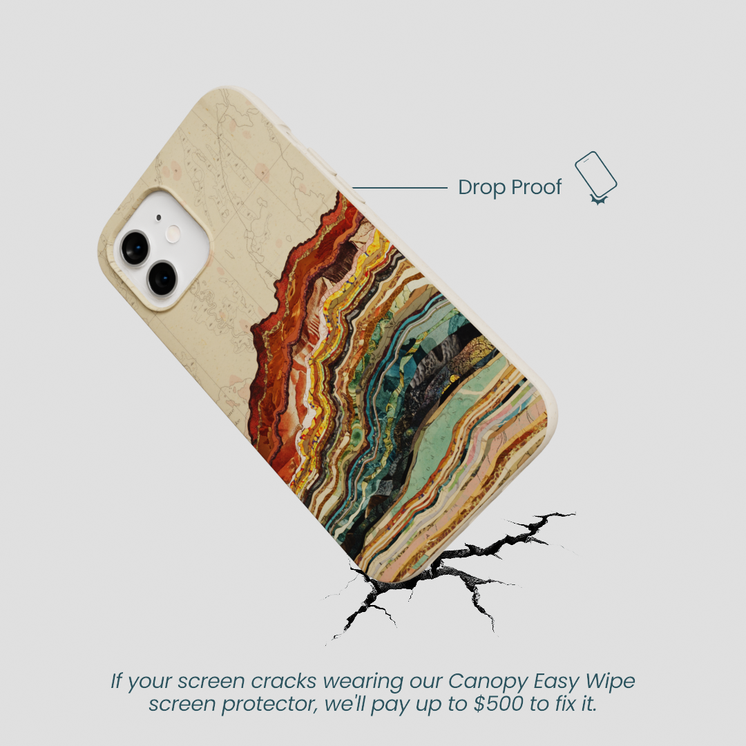 London Fog Map Strata iPhone 12/ iPhone 12 Pro Case