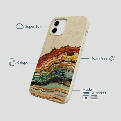 London Fog Map Strata iPhone 12/ iPhone 12 Pro Case