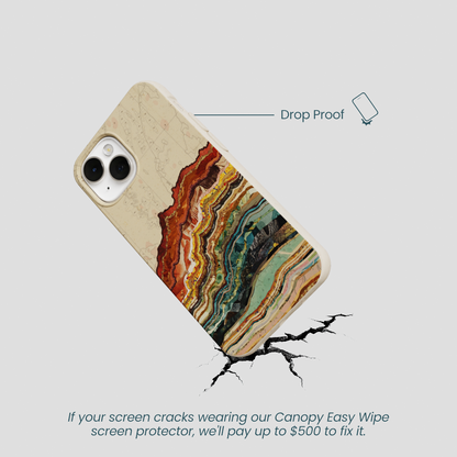 London Fog Map Strata iPhone 13 Mini Case