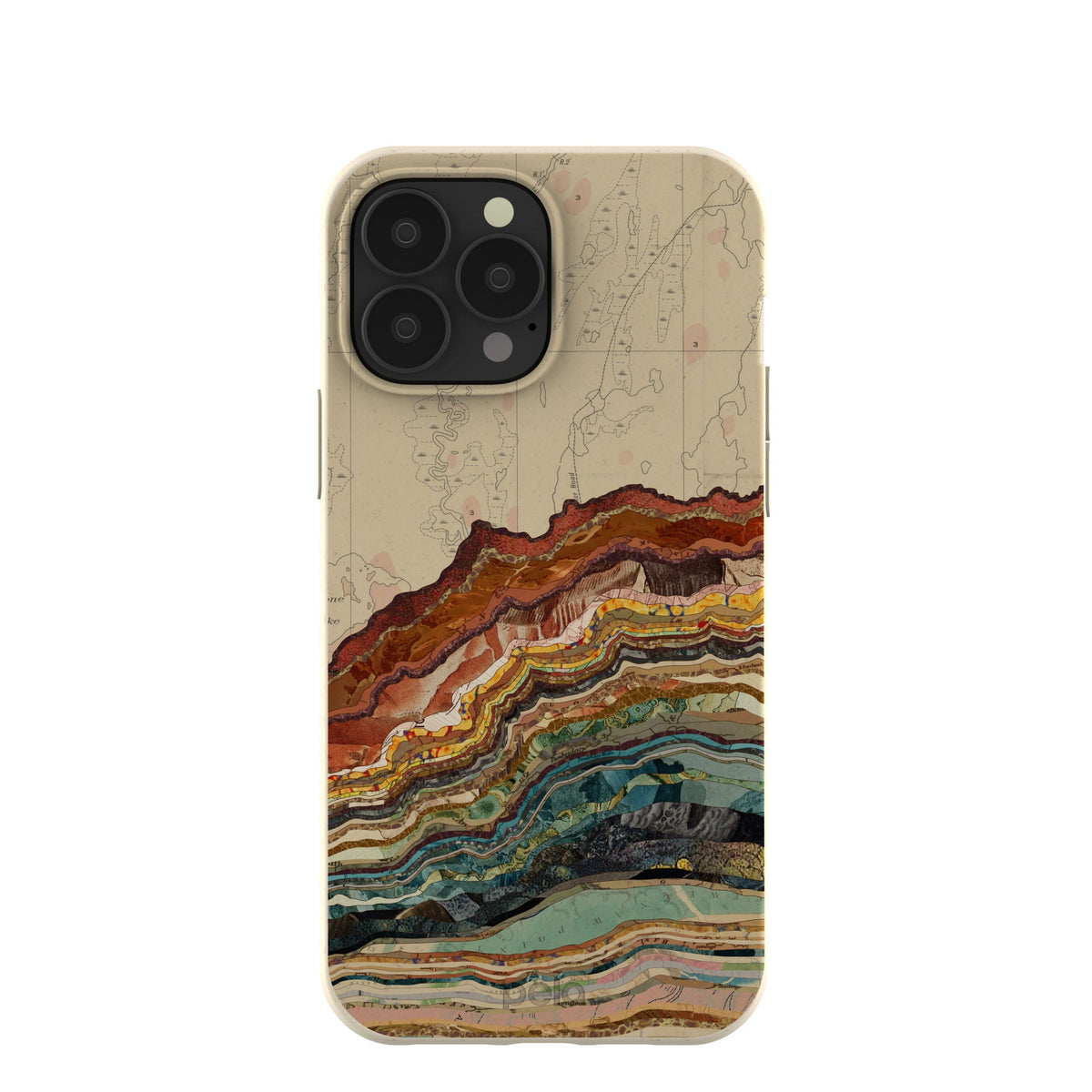 London Fog Map Strata iPhone 13 Pro Max Case