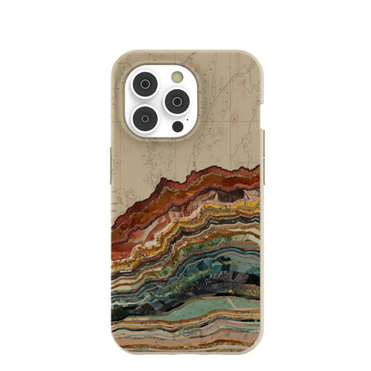 London Fog Map Strata iPhone 14 Pro Case