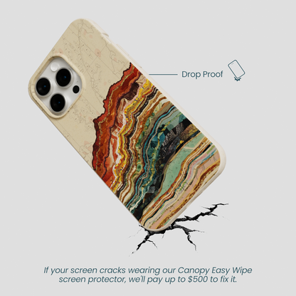 London Fog Map Strata iPhone 15 Pro Max Case