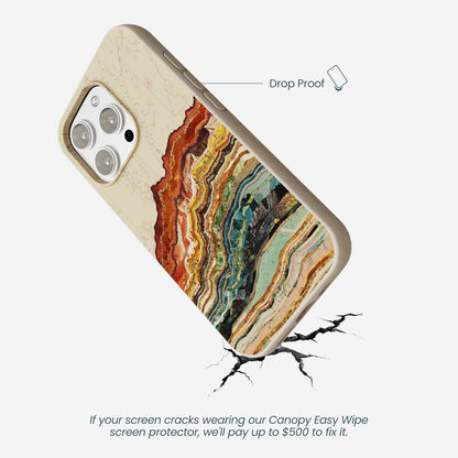 London Fog Map Strata iPhone 16 Pro Max Case