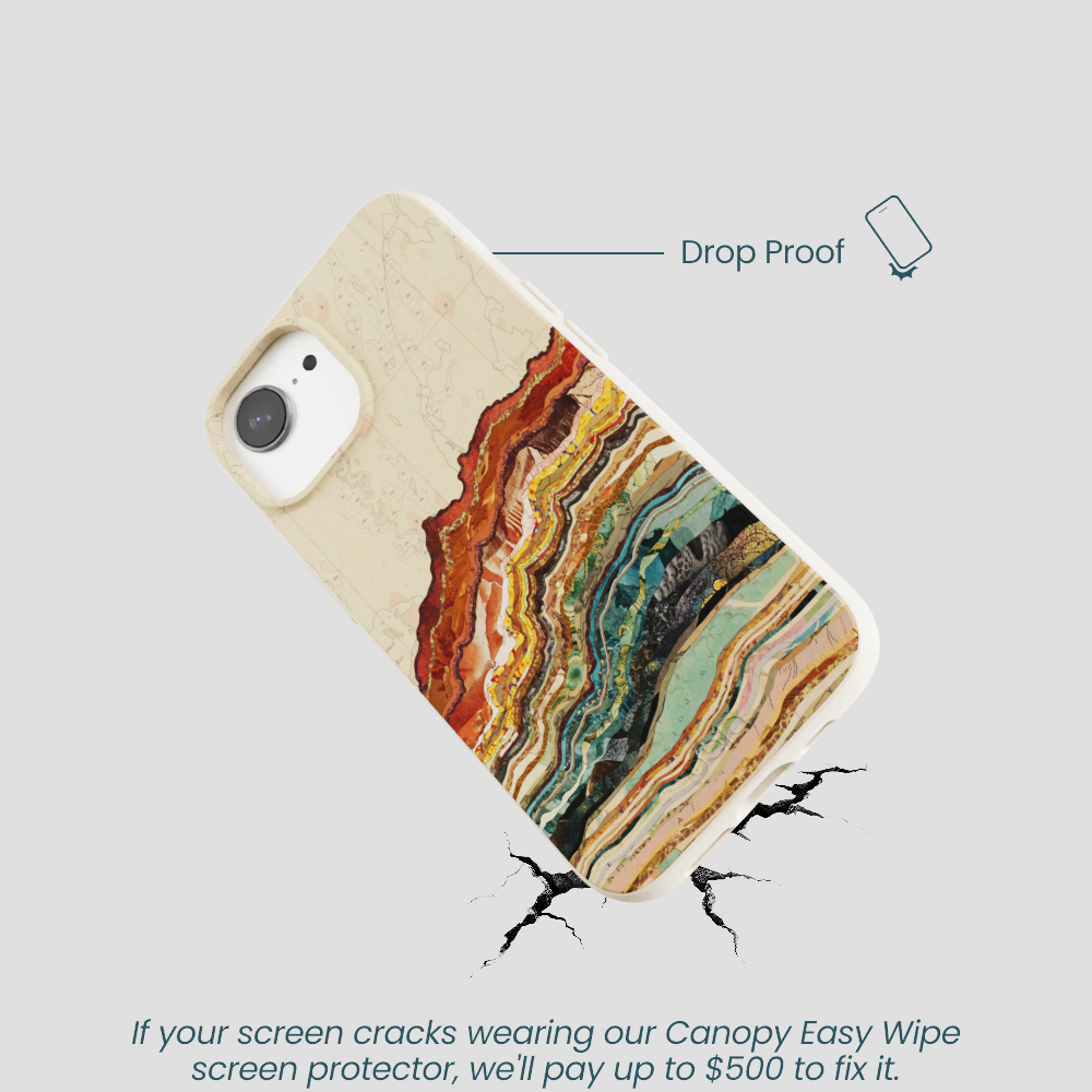 London Fog Map Strata iPhone 16e/17e Case