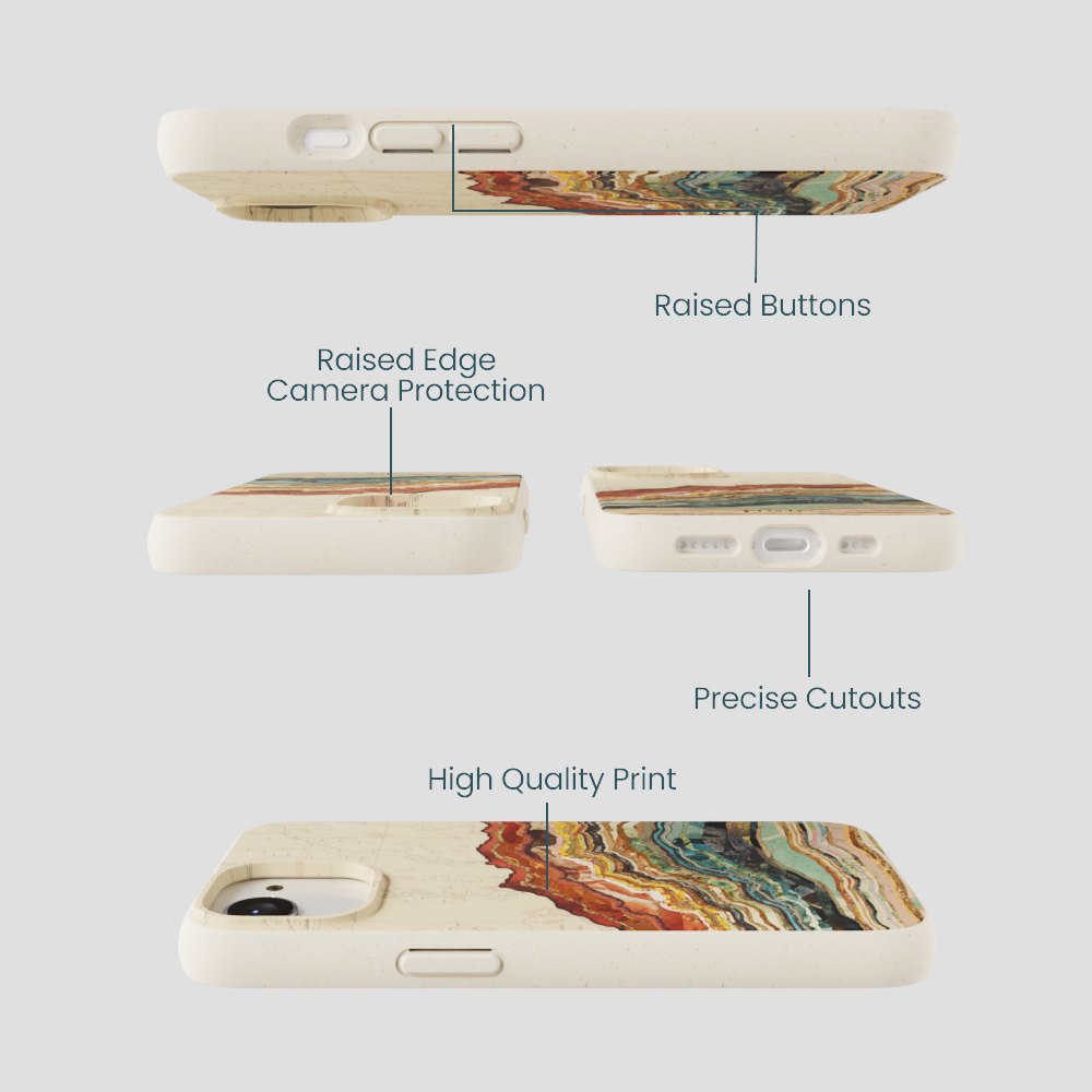 London Fog Map Strata iPhone 16e/17e Case