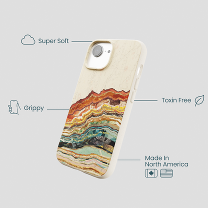 London Fog Map Strata iPhone 16e/17e Case