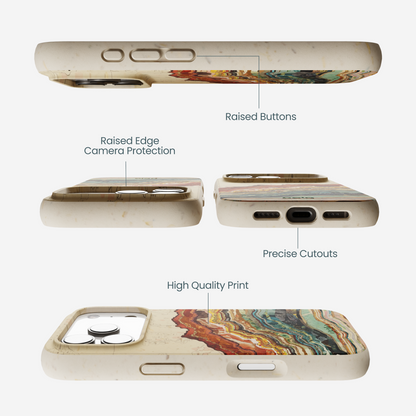 London Fog Map Strata iPhone 17 Pro Case