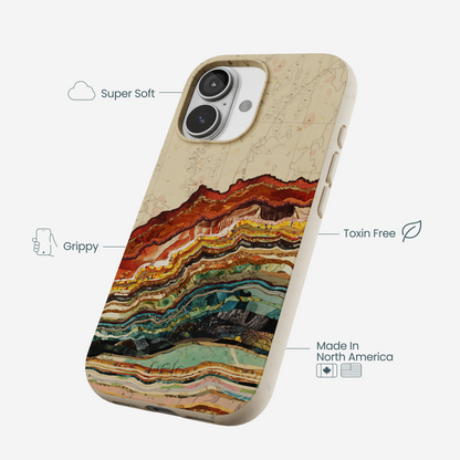 London Fog Map Strata iPhone 17 Case