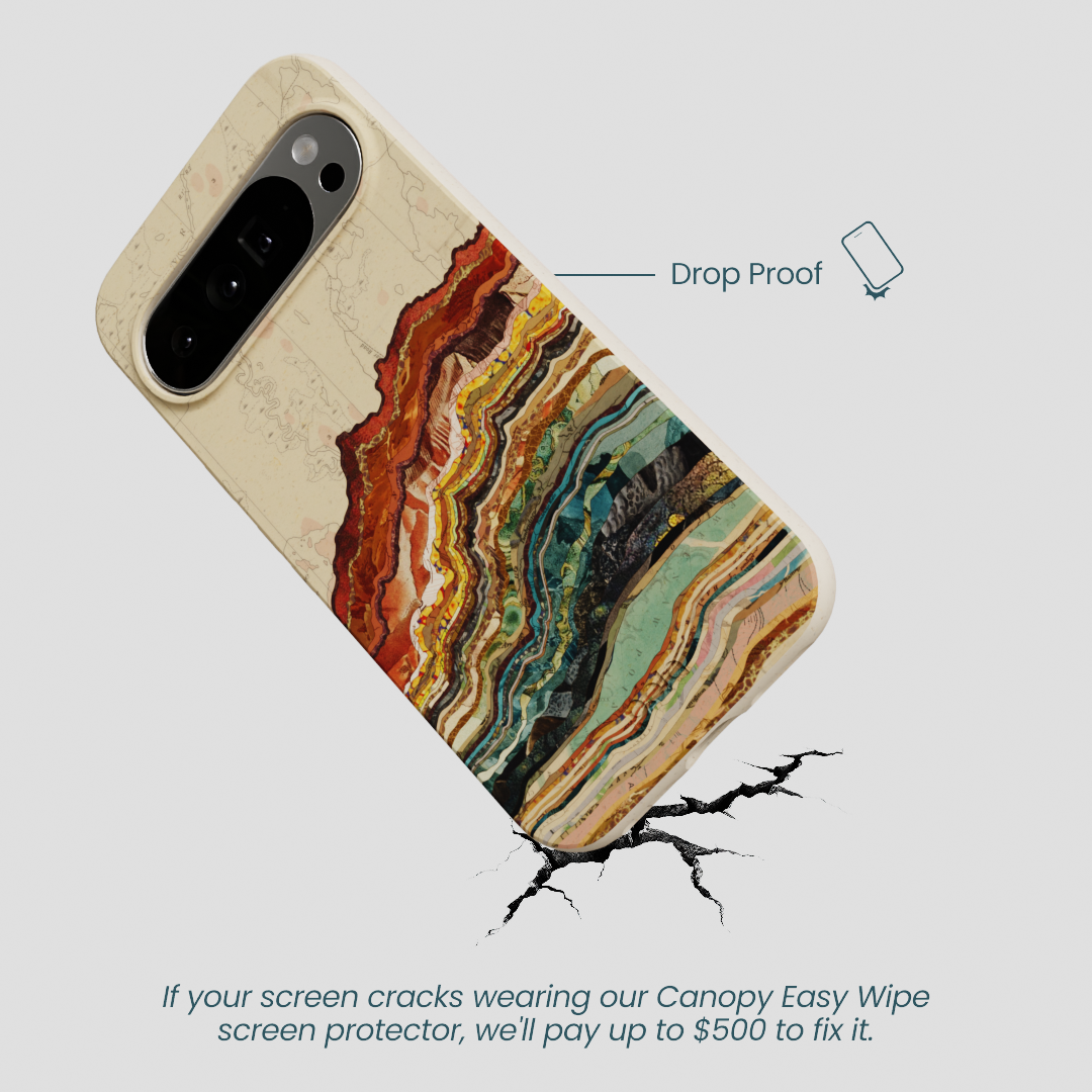 London Fog Map Strata Google Pixel 10 Pro XL Case