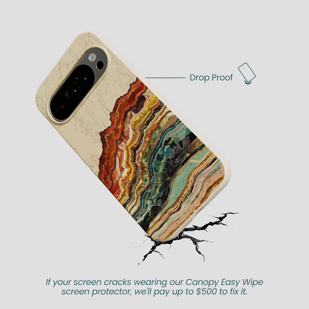 London Fog Map Strata Google Pixel 10/10 Pro Case