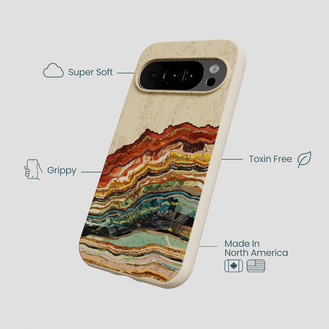 London Fog Map Strata Google Pixel 10/10 Pro Case