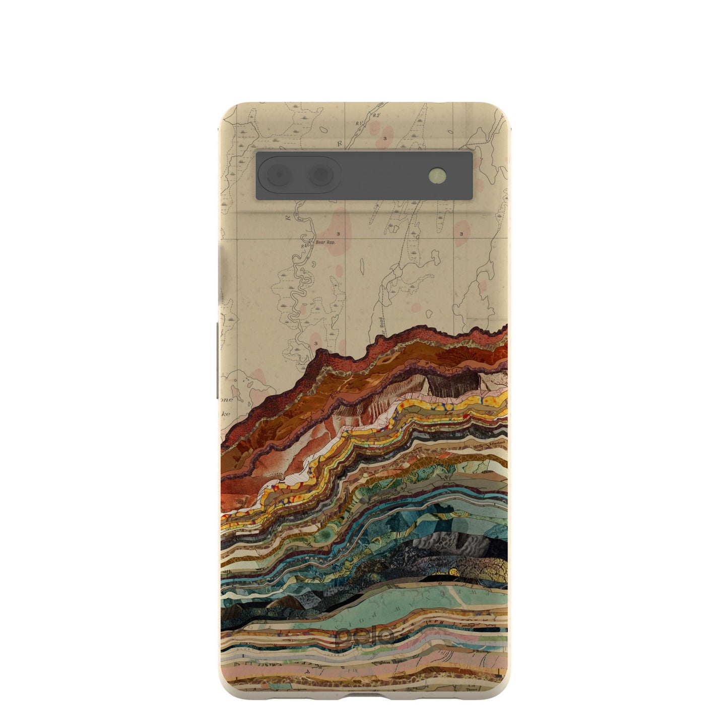 London Fog Map Strata Google Pixel 6a Case