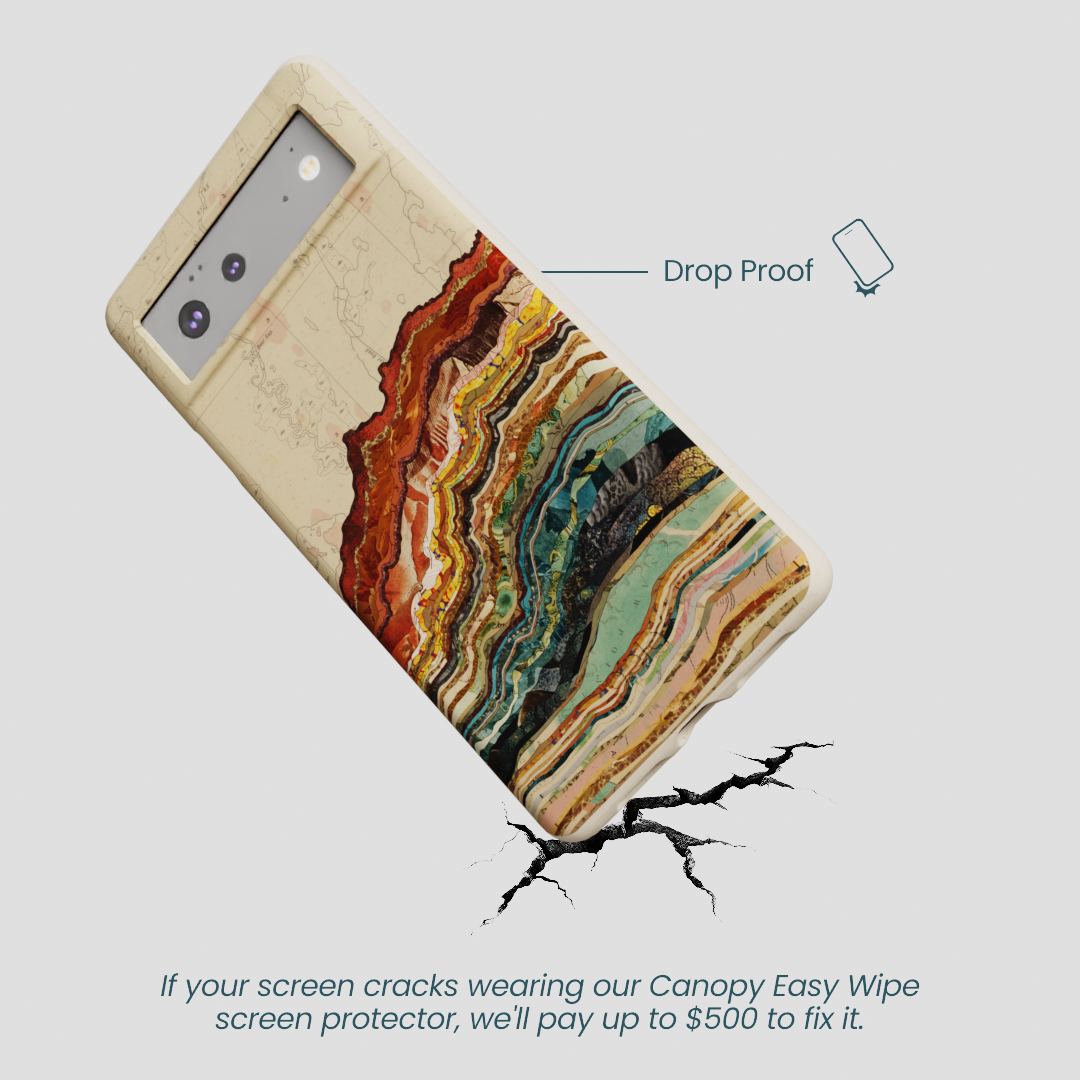 London Fog Map Strata Google Pixel 6a Case
