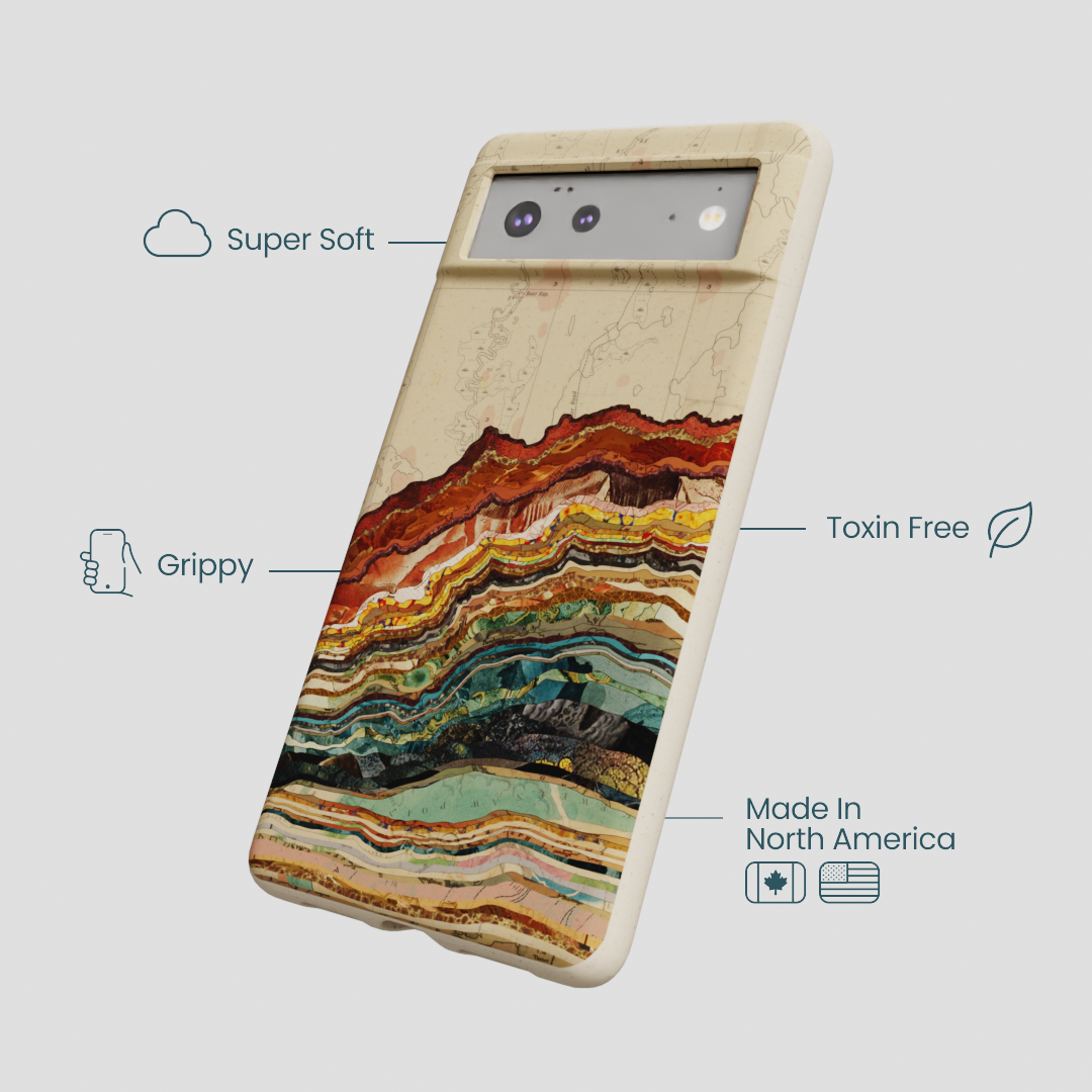 London Fog Map Strata Google Pixel 6a Case