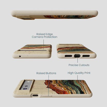London Fog Map Strata Google Pixel 6 Case