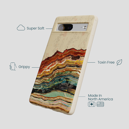 London Fog Map Strata Google Pixel 7a Case